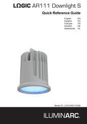 Iluminarc LOGIC AR111 Downlight S Guía De Referencia Rápida