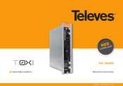 Televes MUX DVBS2-ISDBTb CI Manual De Instrucciones