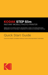 Kodak STEP Slim Guia De Inicio Rapido