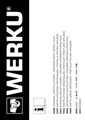 WERKU WK500600 Instrucciones Originales