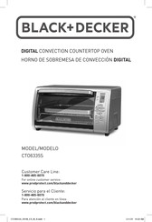 Black and Decker CTO6335S Manual De Instrucciones