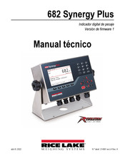 Rice Lake Weighing Systems 682 Synergy Plus Manual Tecnico