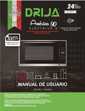 DRIJA America 90 ELECTRICO Manual De Usuario