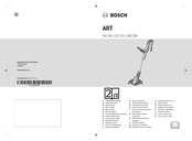 Bosch ART 24 Manual Original