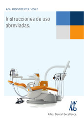 KaVo PROPHYCENTER 1058 P Instrucciones De Uso Abreviadas