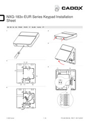 CADDX NXG-183 -EUR Serie Hoja De Instalación