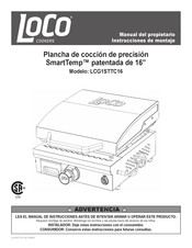 LOCO COOKERS SmartTemp LCG1STTC16 Manual Del Propietario Y Instrucciones De Montaje