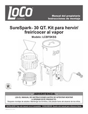 LOCO COOKERS SureSpark LCBFSKSS Manual Del Propietario Y Instrucciones De Montaje