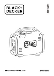 Black and Decker BXGNI900E Manual De Instrucciones