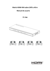 Epcom TT-744 Manual De Usuario