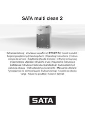 SATA multi clean 2 Instrucciones De Servicio