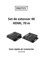 Digitus DS-55519 Guía Rápida De Instalación