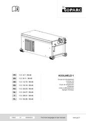 Toparc KOOLWELD 1 Manual Del Usuario