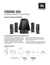 Harman JBL Cinema 500 Guia De Inicio Rapido