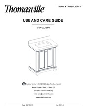 Thomasville THMSVL30FVJ Guía De Uso Y Cuidado