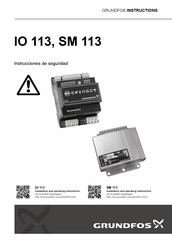 Grundfos IO 113 Instrucciones De Seguridad