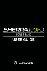 GOAL ZERO SHERPA 100PD Guia Del Usuario