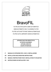 Acqua Brevetti BRAVOFIL FT020 Instrucciones De Instalacion Y Uso