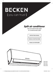 Becken BAC4258 Manual De Instrucciones