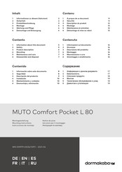 dormakaba MUTO Comfort Pocket L 80 Instrucciones De Montaje