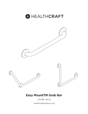 Healthcraft Easy MountTM Grab Bar Manual Del Usuario