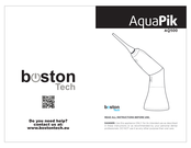 BOSTONtec AquaPik AQ500 Manual De Instrucciones