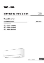 Toshiba RAV-HM801KRTP-E Manual De Instalación