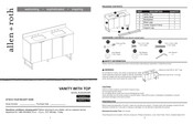 Allen + Roth LWSE60VBR Manual De Instrucciones