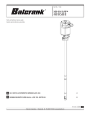 Balcrank 1450-012 Guía De Servicio Técnico Y Recambio