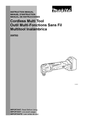 Makita XMT03 Manual De Instrucciones