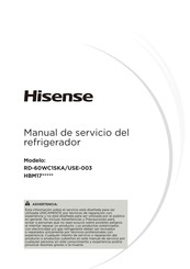 Hisense RD-60WC1SKA/USE-003 Manual De Servicio