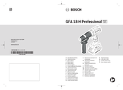 Bosch GFA18-H Manual Original