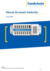 Cambrionix PowerPad15S Manual De Usuario