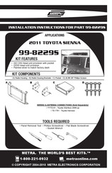 Metra 99-8229S Instrucciones De Instalación