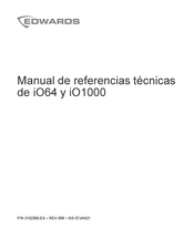 Edwards iO64 Manual De Referencias Técnicas