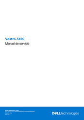 Dell Vostro 3420 Manual De Servicio