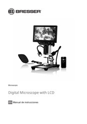 Bresser Digital Microscope with LCD Manual De Instrucciones