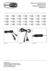 Gio'Style BRIO 30/26 L 12V Manual De Instrucciones