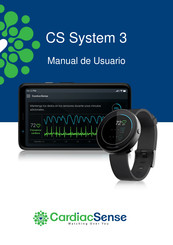 CardiacSense CS System 3 Manual De Usuario