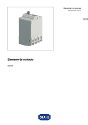 Stahl 8080/1 Manual De Instrucciones