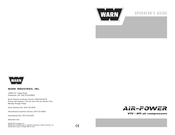 Warn Industries AIR-POWER VTC Guía Del Operador