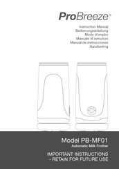 ProBreeze PB-MF01 Manual De Instrucciones