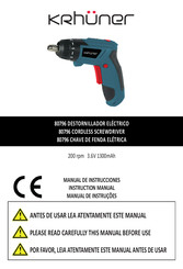 KRHÜNER 80796 Manual De Instrucciones