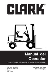 Clark CMP 50 Manual Del Operador