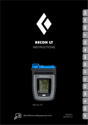 Black Diamond Equipment RECON X Manual De Instrucciones