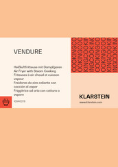 Klarstein VENDURE Manual De Instrucciones