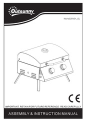 Outsunny 846-104V93 Manual De Montaje E Instrucciones