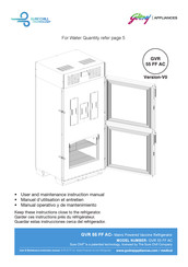 Godrej Appliances GVR 55 FF AC Manual Operativo