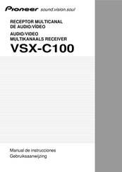 Pioneer VSX-C100 Manual De Instrucciones