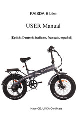 KAISDA K2 Manual De Instrucciones